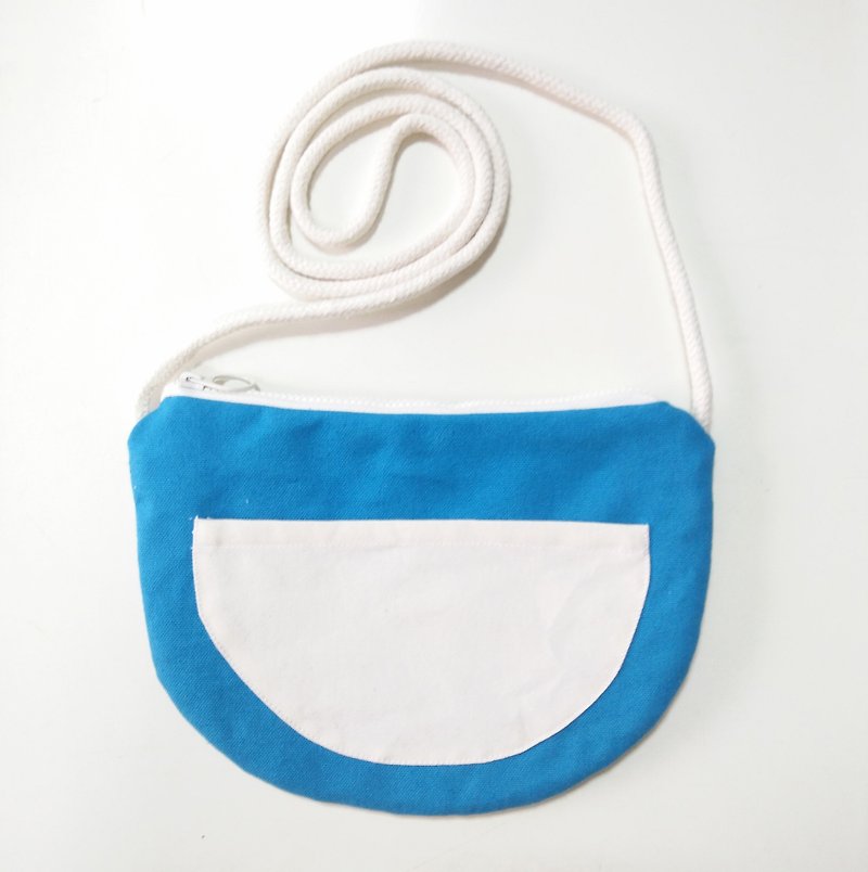 百宝袋 - 侧背包/斜挎包 - 其他材质 蓝色