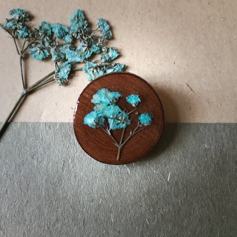干花滴胶别针/胸针