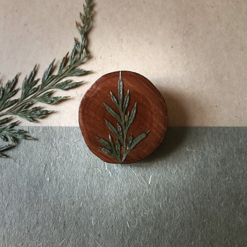 干花滴胶别针/胸针
