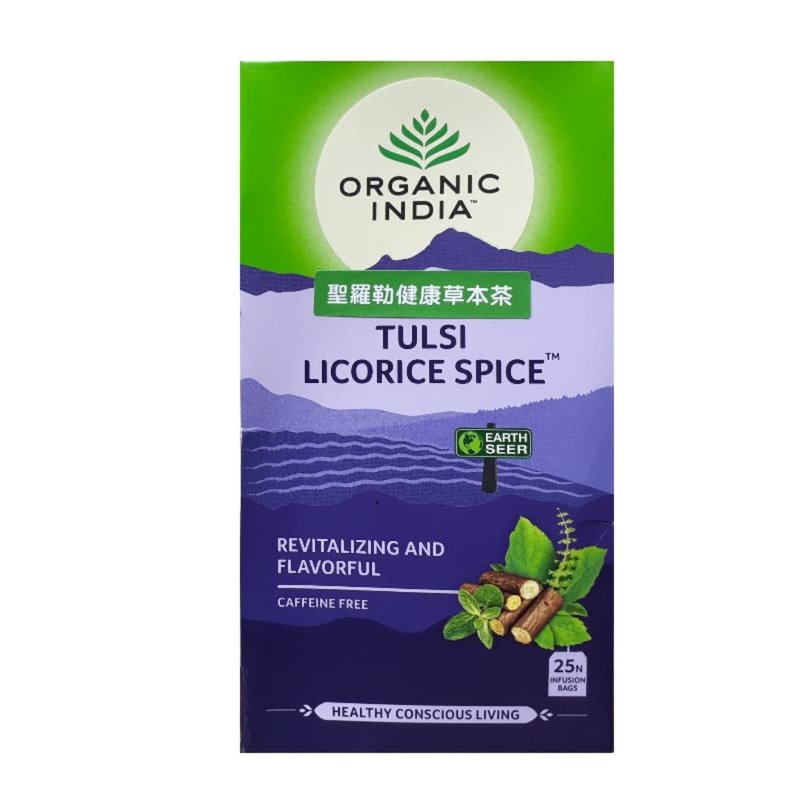 圣罗勒美甘草茶 Tulsi Licorice Spice 袋装茶包