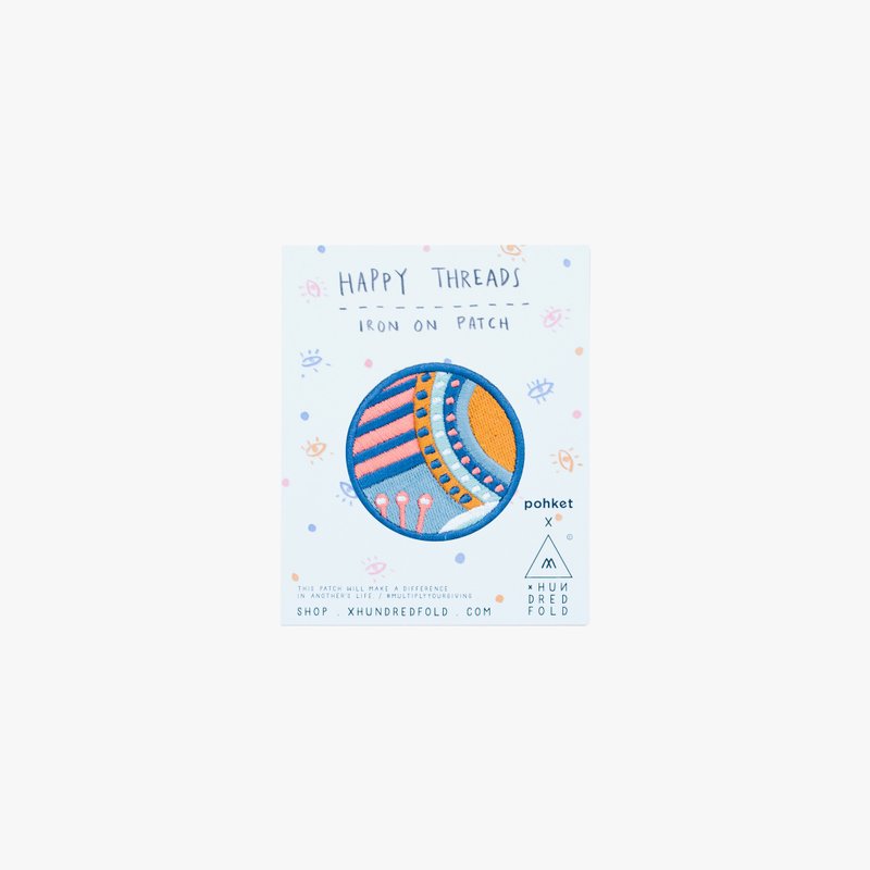 YAYOI KUSAMA INFINITY IRON ON PATCH B