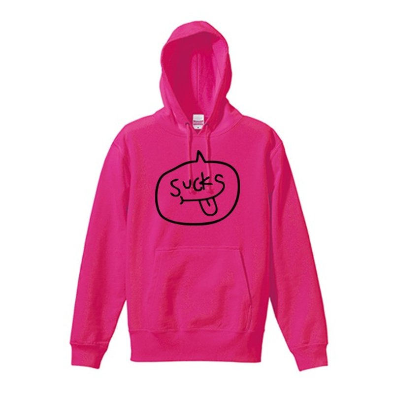 SUCKS sweat parka