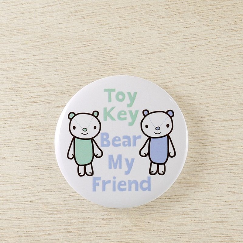 ToyKey 玩具所 ► Bear My Friend 熊够朋友 ◄ 胸章11
