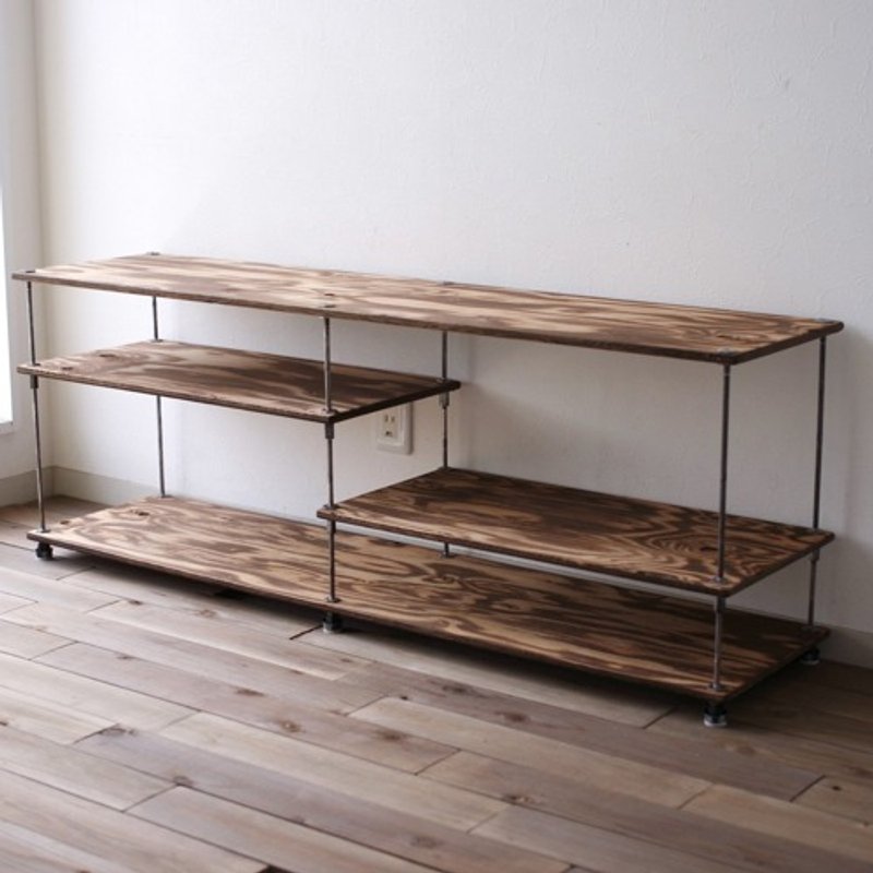 wood iron shelf 440*1200*300