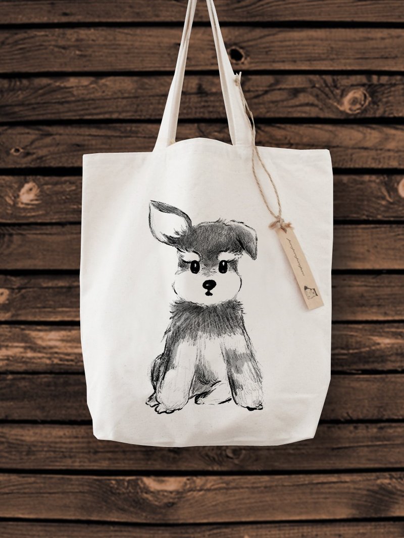 Miniature Schnauzer Tote Bag