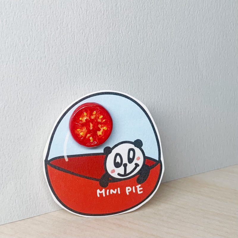 不挑食系列蔬菜耳环 (可改耳夹式) ((满600随机送神秘小礼物))