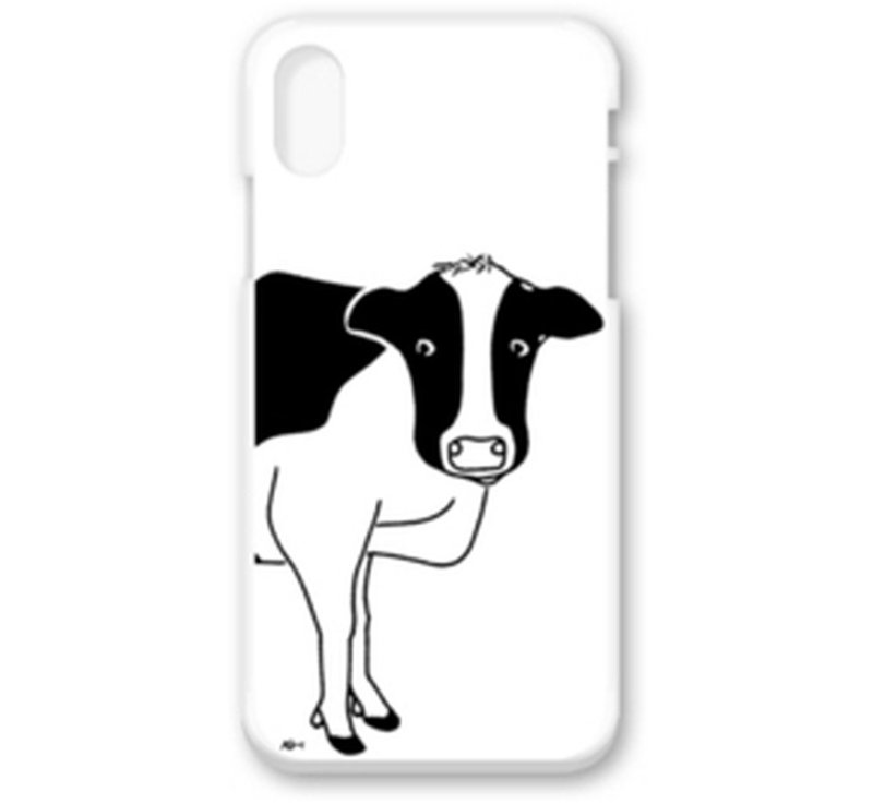 Cow is watching Animal illustrations iPhone iPhone case various
