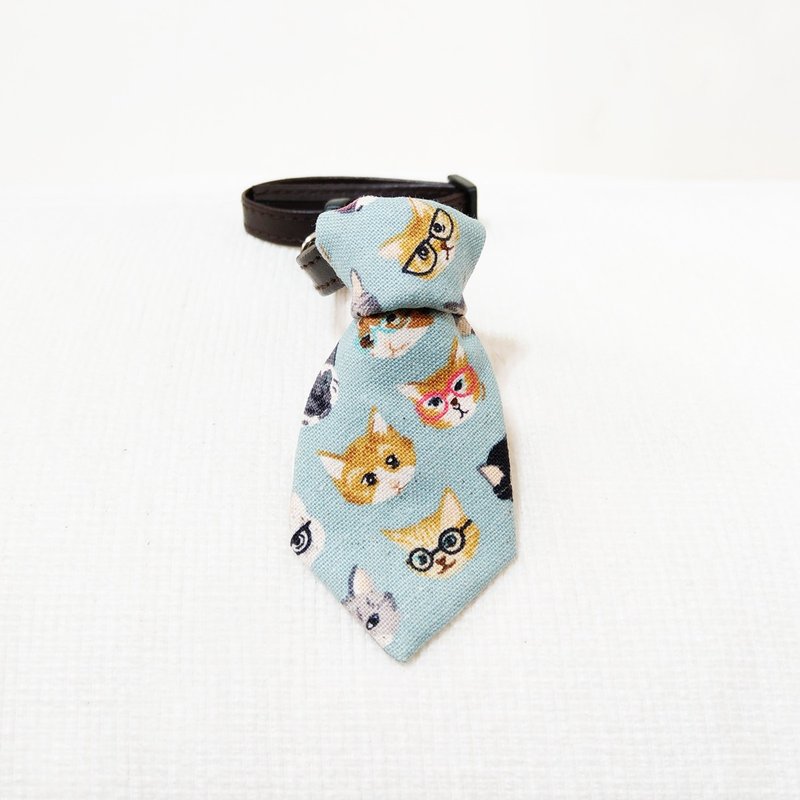 Ella Wang Design Tie 宠物 领结 领带 猫 狗 粉蓝