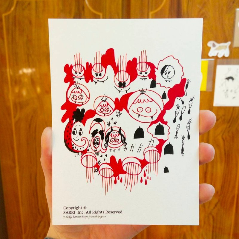 “小家伙们”明信片 生日卡 设计 着色 插画 绘本 卡片 万用卡 艺术 美术 现代 情人 爱 特别 有趣 怪 特色 怪异 可爱 台湾 黄色 好玩 有趣 抢眼 潮 艺术 亮片 闪 酷炫 不一样 名牌 本土 外国人 送礼 礼物 观光 风格 品味 惊喜 美好 旅途 旅行 快乐 幸福 希望 祝福 心 结婚 求婚 送 限定 独家 情人节 感谢卡 感恩 原创 文创 鼓励 postercard birth