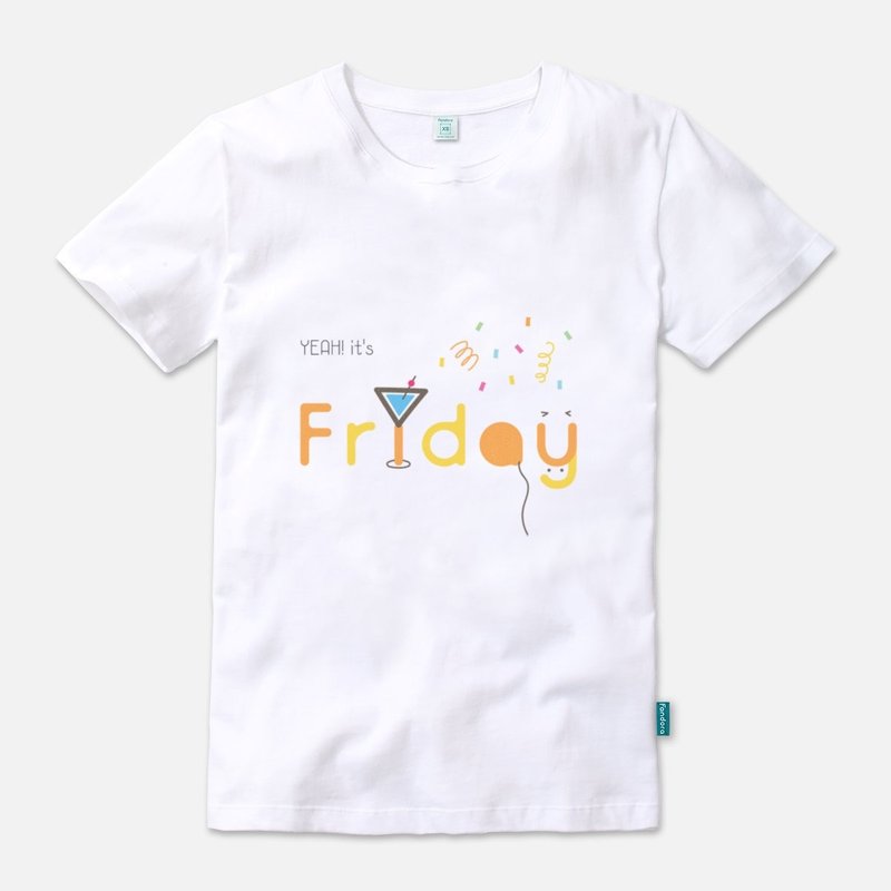 Happy Friday - 中性版短袖T-shirt