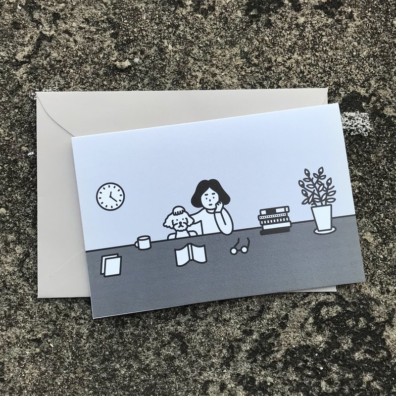 greeting card | quite night