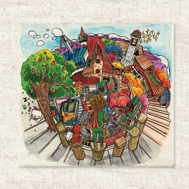 水彩手绘插画 | 问候卡 | 画作 | 摆饰 | 挂画 | 明信片 | 卡片 | 复制画【小王子在日本】