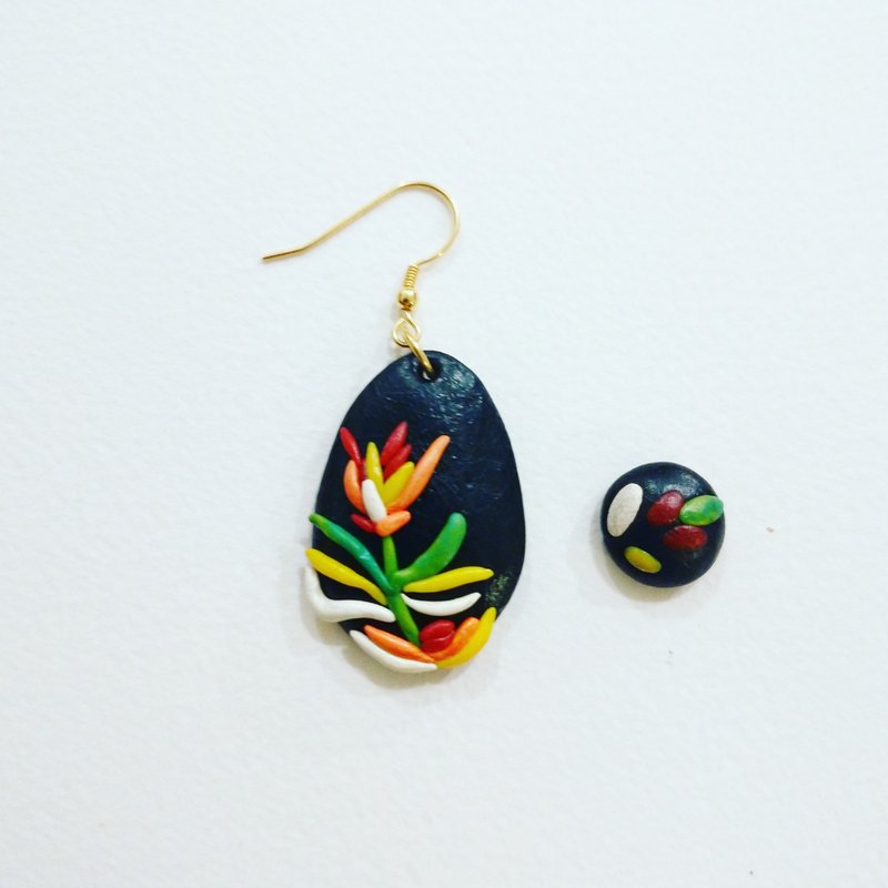 撒娇花 耳环