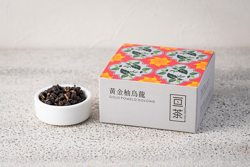 【黄金柚(柚子)乌龙茶包】窨香 茶叶 散茶 30g  |亘茶 - 茶 - 浓缩/萃取物 粉红色