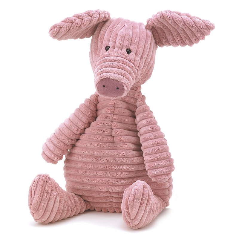 Jellycat Cordy Roy Piggy 粗线条小猪 41cm  [预购] - 玩偶/公仔 - 其他材质 粉红色