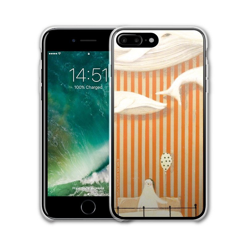 AppleWork iPhone 6/7/8 Plus 原创设计保护壳 - 南君  PSIP-361 - 手机壳/手机套 - 塑料 橘色