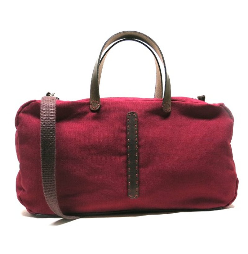 手提包 / 1字包—横式 - 手提包/手提袋 - 棉．麻 红色