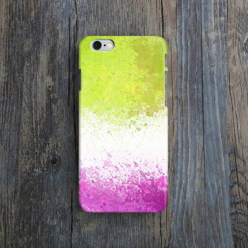 OneLittleForest - 原创手机保护壳- iPhone 7, iPhone 6 , iPhone SE- 三色泼墨 - 手机壳/手机套 - 塑料 黄色
