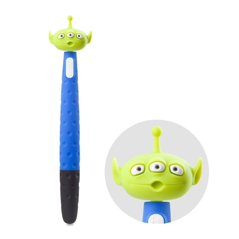 Stylus Pen 两用触控笔 - 三眼外星人 - 数码小物 - 硅胶 绿色