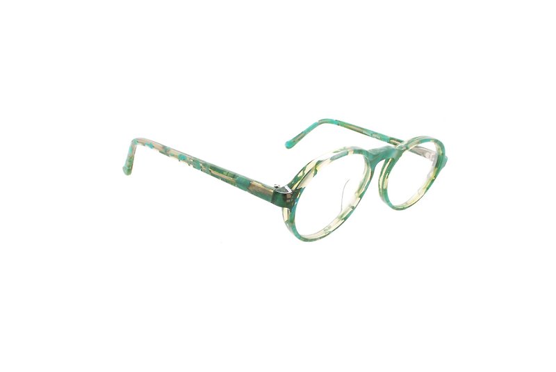 Kansai Yamamoto 山本寛斎 KY89PL FN1/FG/FB 90年代古董眼镜 - 眼镜/眼镜框 - 塑料 绿色