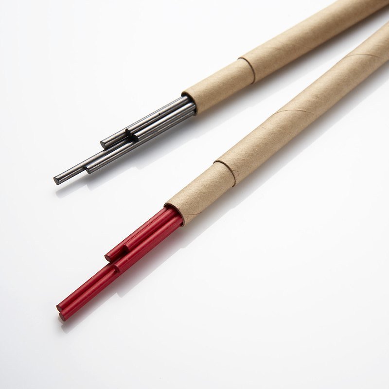 其他材质 其他书写用品 - 日本北星 大人的铅笔 红色2mm B笔芯5支装