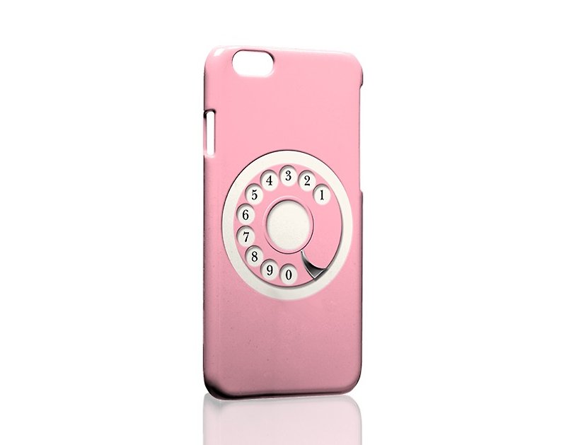 Hello! 粉红色电话盘订制 Samsung iPhone 手机壳 phone case - 手机壳/手机套 - 塑料 粉红色
