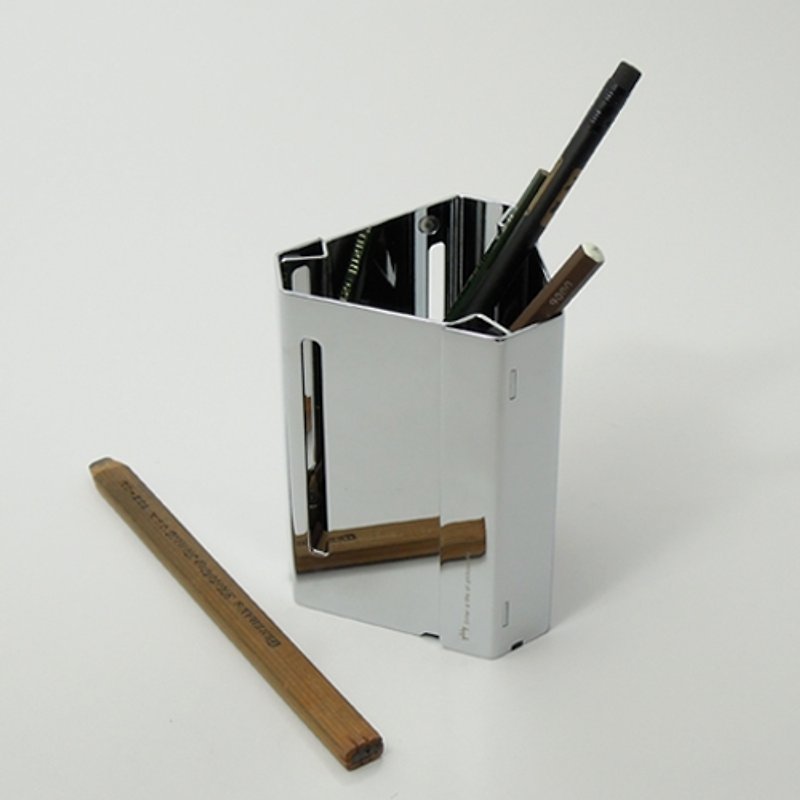 Desk+1 │碁石笔筒 - 铅笔盒/笔袋 - 其他金属 灰色