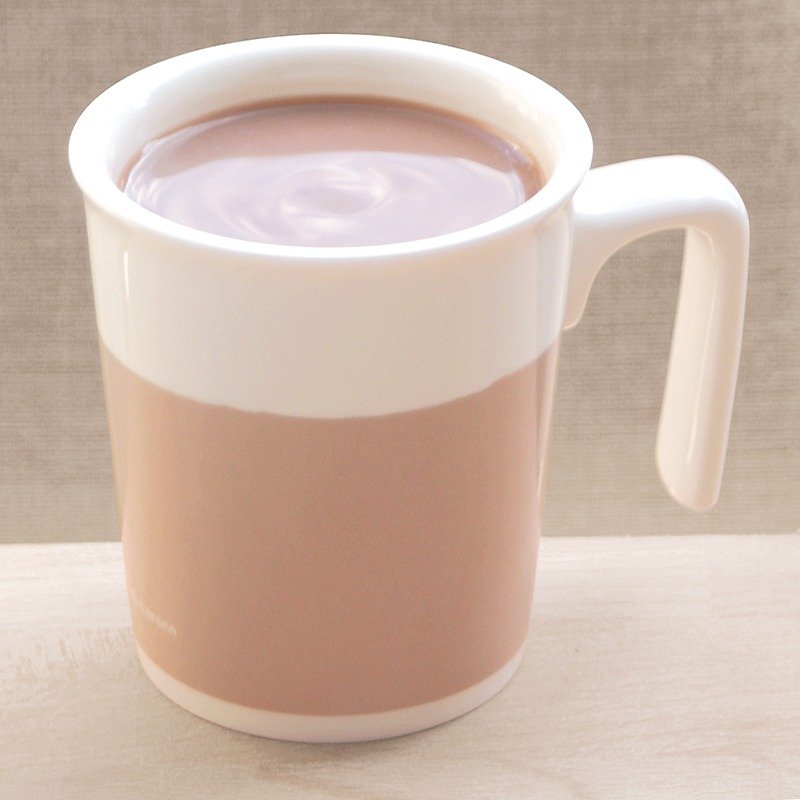 奶茶 亲亲马克杯 (饮系) - 咖啡杯/马克杯 - 瓷 白色