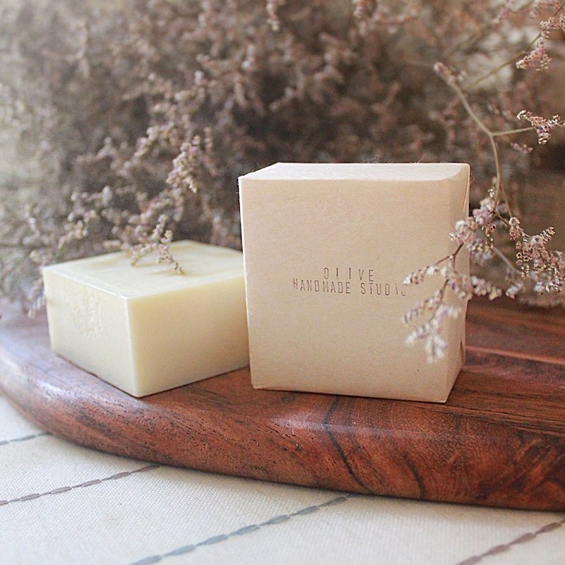 马赛 /72%橄榄皂(无香) - 肥皂/手工皂 - 其他材质 白色