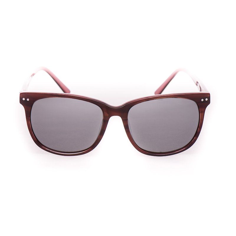 太阳眼镜 - LX (Tortoise Pink | Polarized Silver) - 墨镜 - 其他材质 黑色