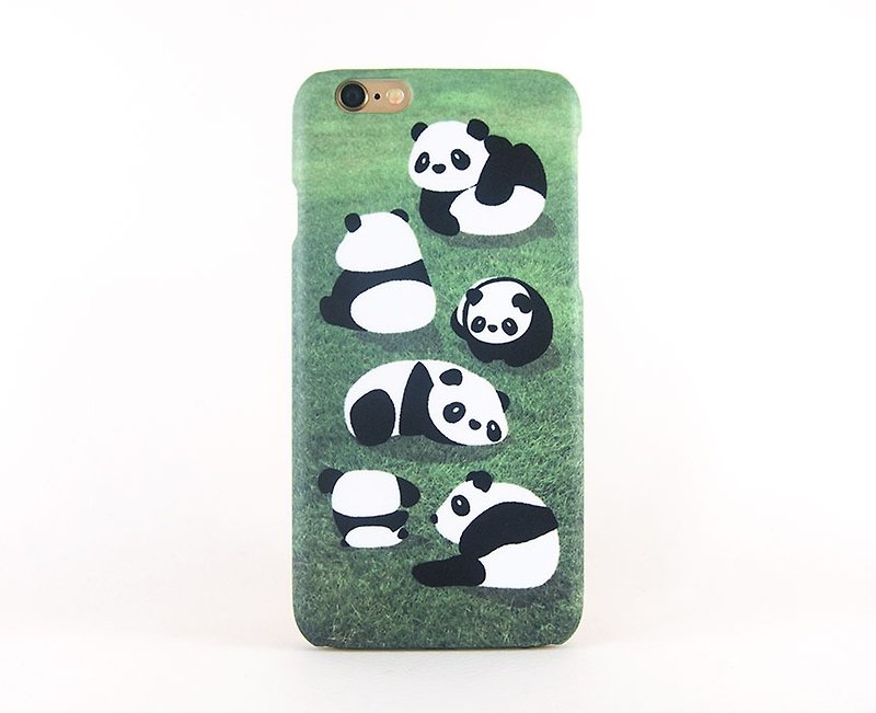 熊猫怎么可以这么可爱::手机壳 - 手机壳/手机套 - 塑料 绿色