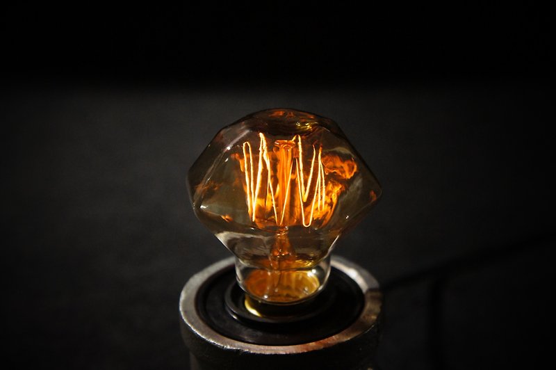 Edison-industry 超限量钻石造型   爱迪生复古灯泡 - 灯具/灯饰 - 玻璃 黄色