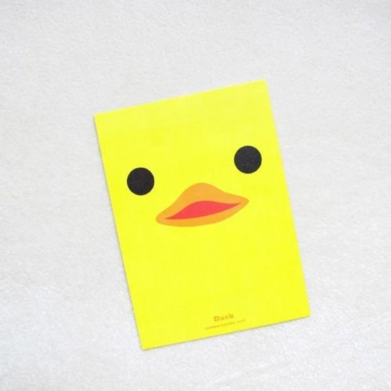 1212玩乐设计 逗趣 明信片-黄小鸭 - 卡片/明信片 - 其他材质 黄色