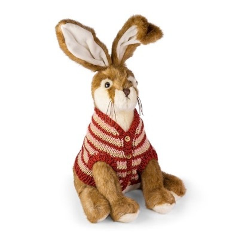 SUSS-英国进口 高品质设计 兔子布偶造型门挡(穿毛衣兔兔款)--现货包邮/适生日送礼 - 其他 - 棉．麻 咖啡色