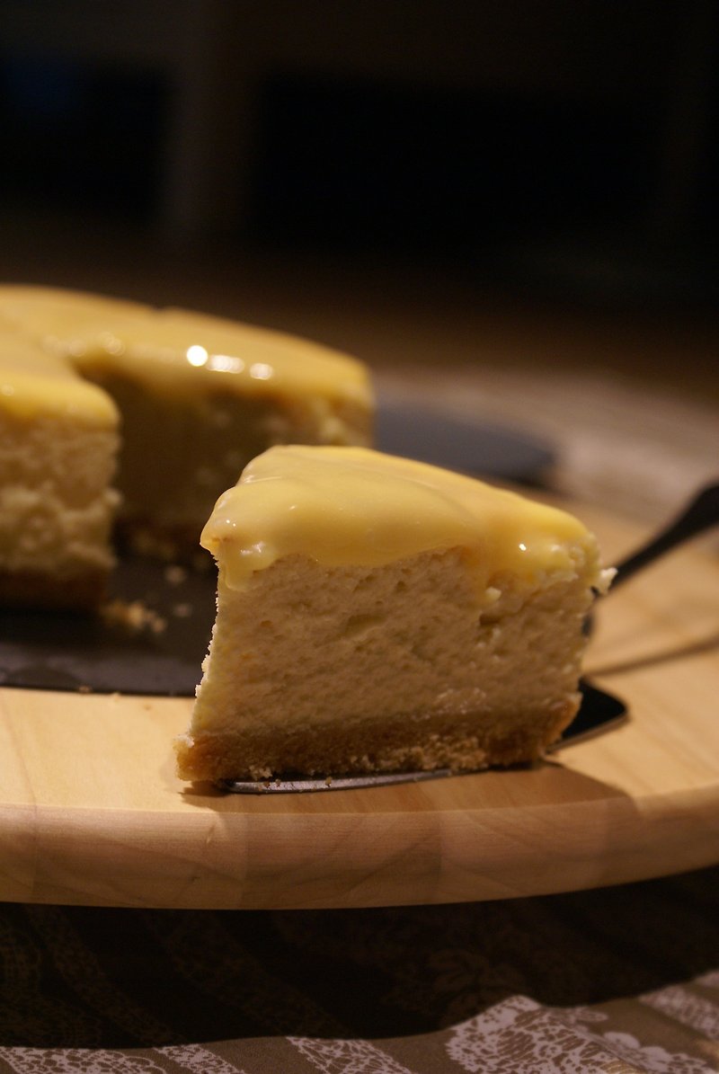 【Cheese&Chocolate.】美式重奶酪蛋糕佐手工柠檬酱/10寸即将下架 - 蛋糕/甜点 - 新鲜食材 黄色