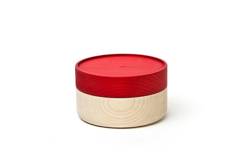 畑漆器店 木制容器 HAKO S (红色) - 厨房用具 - 其他材质 红色