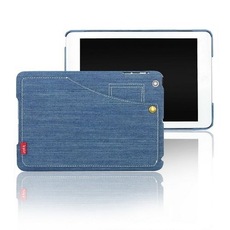iPad Mini 丹宁口袋保护壳(浅蓝/深蓝) - 其他 - 其他材质 蓝色
