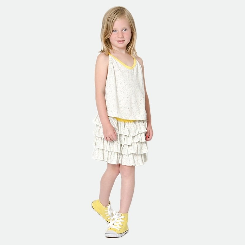 瑞典有机棉童装裤裙1岁至3岁 - 包屁衣/连体衣 - 棉．麻 白色