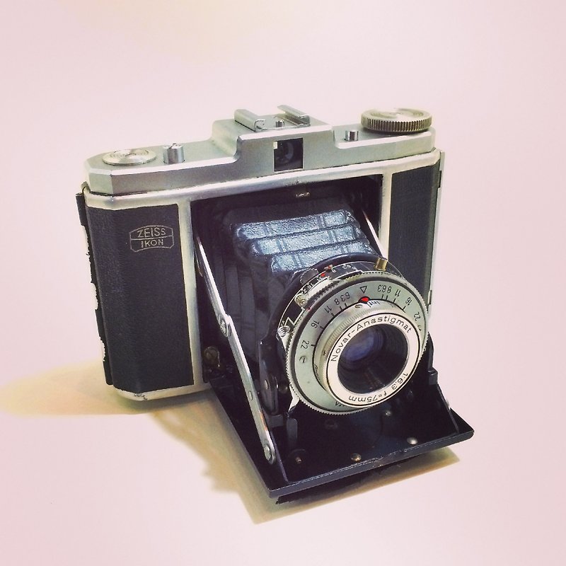 德国制 Zeiss Ikon Nettar 1937年~1949年 迷你120蛇腹相机  - 其他 - 其他材质 蓝色