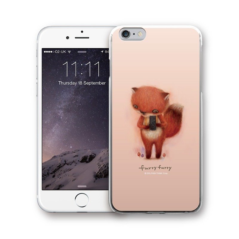 PIXOSTYLE iPhone 6/6S 原创设计保护壳 - FURRYFURRY PSIP6S-316 - 手机壳/手机套 - 塑料 粉红色