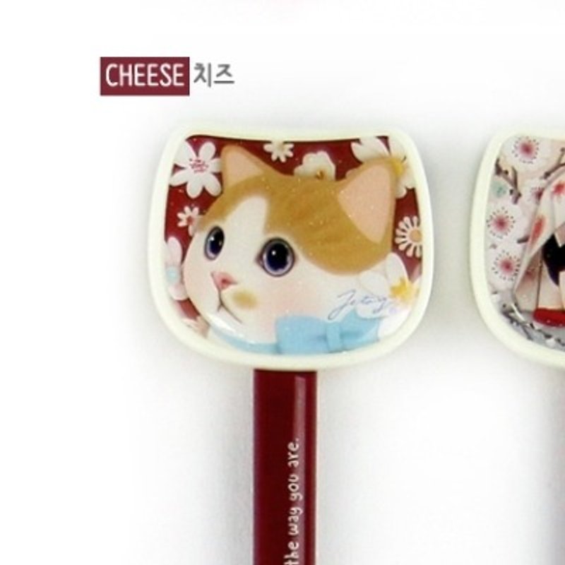 Jetoy, 甜蜜猫 猫头 圆珠笔_Cheese - 其他书写用品 - 塑料 多色