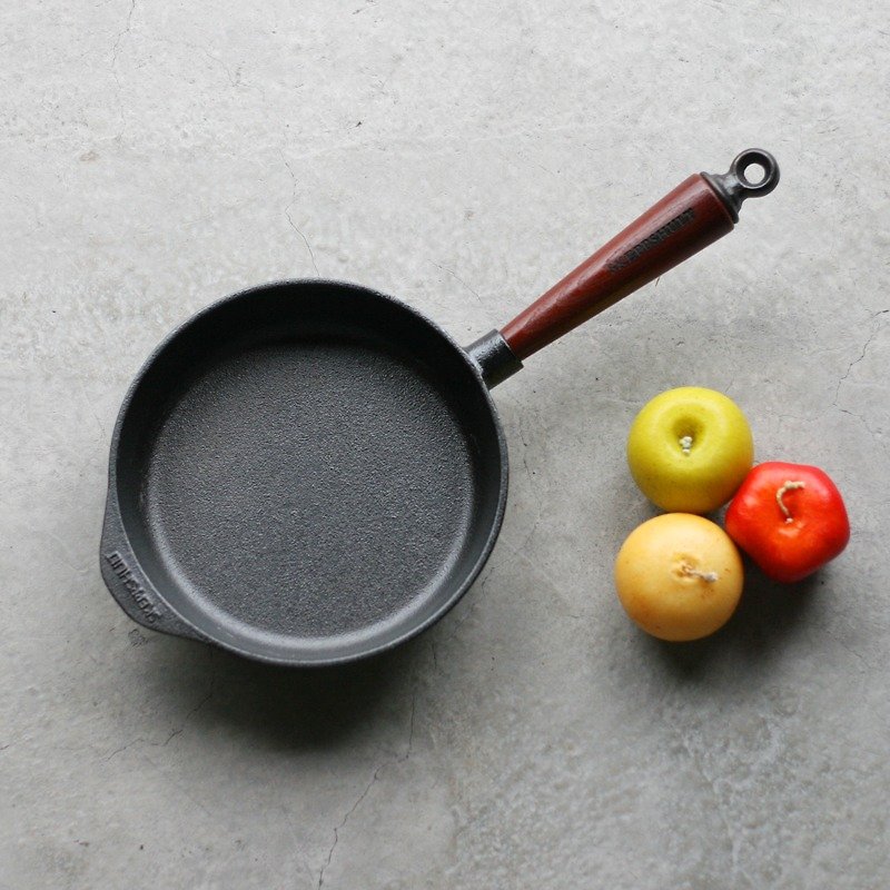 瑞典SKEPPSHULT  铸铁深煎锅 25cm - 厨房用具 - 其他金属 黑色