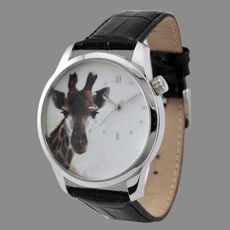 长颈鹿手表(大头) - 男表/中性表 - 其他金属 咖啡色