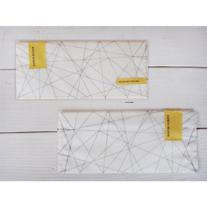 线型信封袋 - 信封/信纸 - 纸 白色