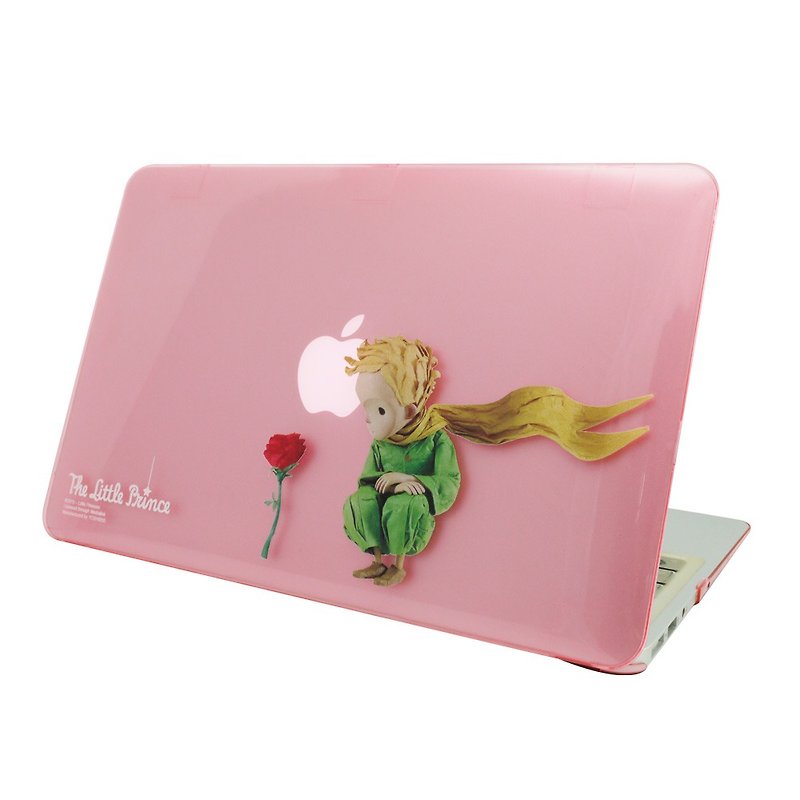 小王子电影版授权系列-【守护爱情】《 Macbook 12寸/ Air 11寸 专用 》水晶壳 - 电脑配件 - 塑料 粉红色