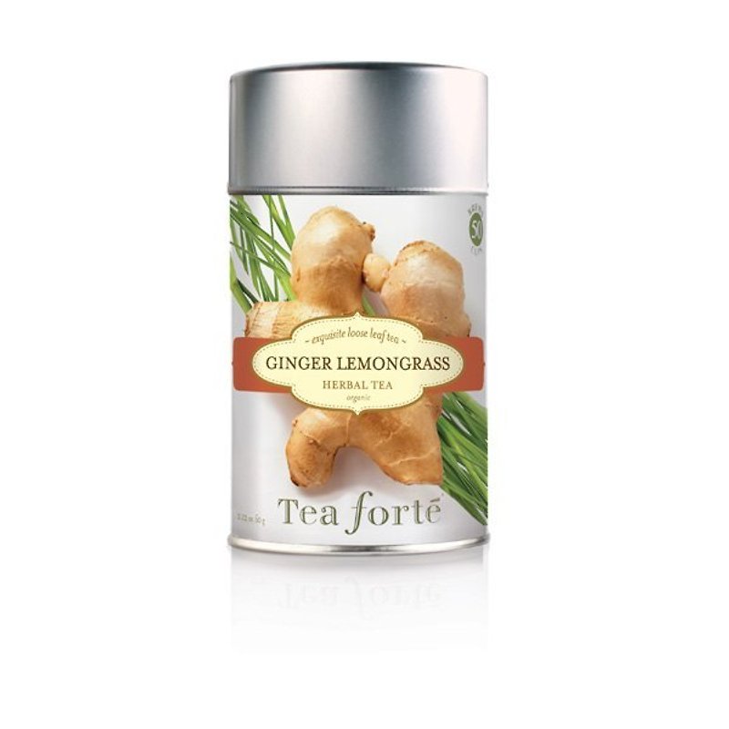 Tea Forte 罐装茶系列 - 金姜柠檬草茶 Ginger Lemongrass - 茶 - 新鲜食材 