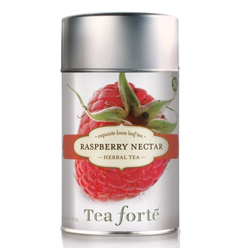 即期-Tea Forte 罐装茶系列 - 覆盆莓子茶 Raspberry Nectar - 茶 - 新鲜食材 