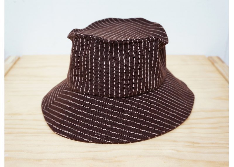 ☚ 好个性 _ 冬季渔夫帽 _ 文青公爵 ☛ - 帽子 - 其他材质 咖啡色