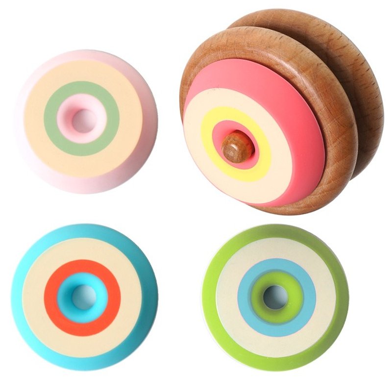 Vacii YoYo 溜溜球磁贴 - 糖果 - 冰箱贴/磁贴 - 木头 多色