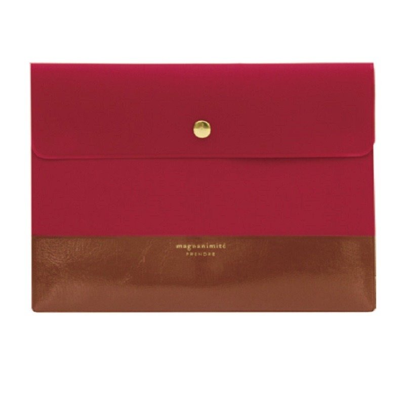 日本【LABCLIP】Prendre 系列 Briefcase A5资料袋 红色 - 其他 - 塑料 红色
